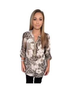 Alternative view of Egehoff skjorte  med Palietlomme sand