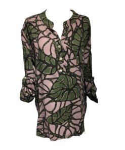 Egehoff skjorte Blad lyserød