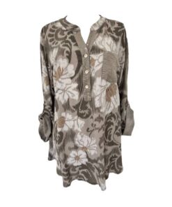 Egehoff skjorte  med Palietlomme sand