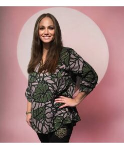 Alternative view of Egehoff skjorte Blad lyserød