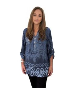 Alternative view of Egehoff skjorte  med Palietlomme blå