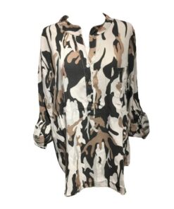 Egehoff skjorte camouflage sand